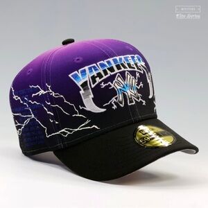 MYFITTEDS size 7 NEW YORK YANKEES 27X WS CHAMPS Metallica inspo LIGHTNING